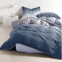 Lenjerie de Pat Bumbac Satinat – Set 4 Piese, Moale, Eleganta și Confortabila | 1023-SI