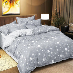 Lenjerie de Pat Bumbac Satinat – Set 4 Piese, Moale, Eleganta și Confortabila | 1040-SI