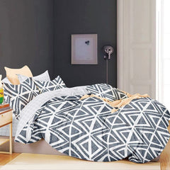 Lenjerie de Pat Bumbac Satinat – Set 4 Piese, Moale, Eleganta și Confortabila | 1035-SI