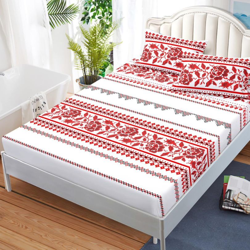Husa de Pat cu Elastic 3 Piese Finet – Confort și Eleganță în Dormitor , COD: 2030-SI