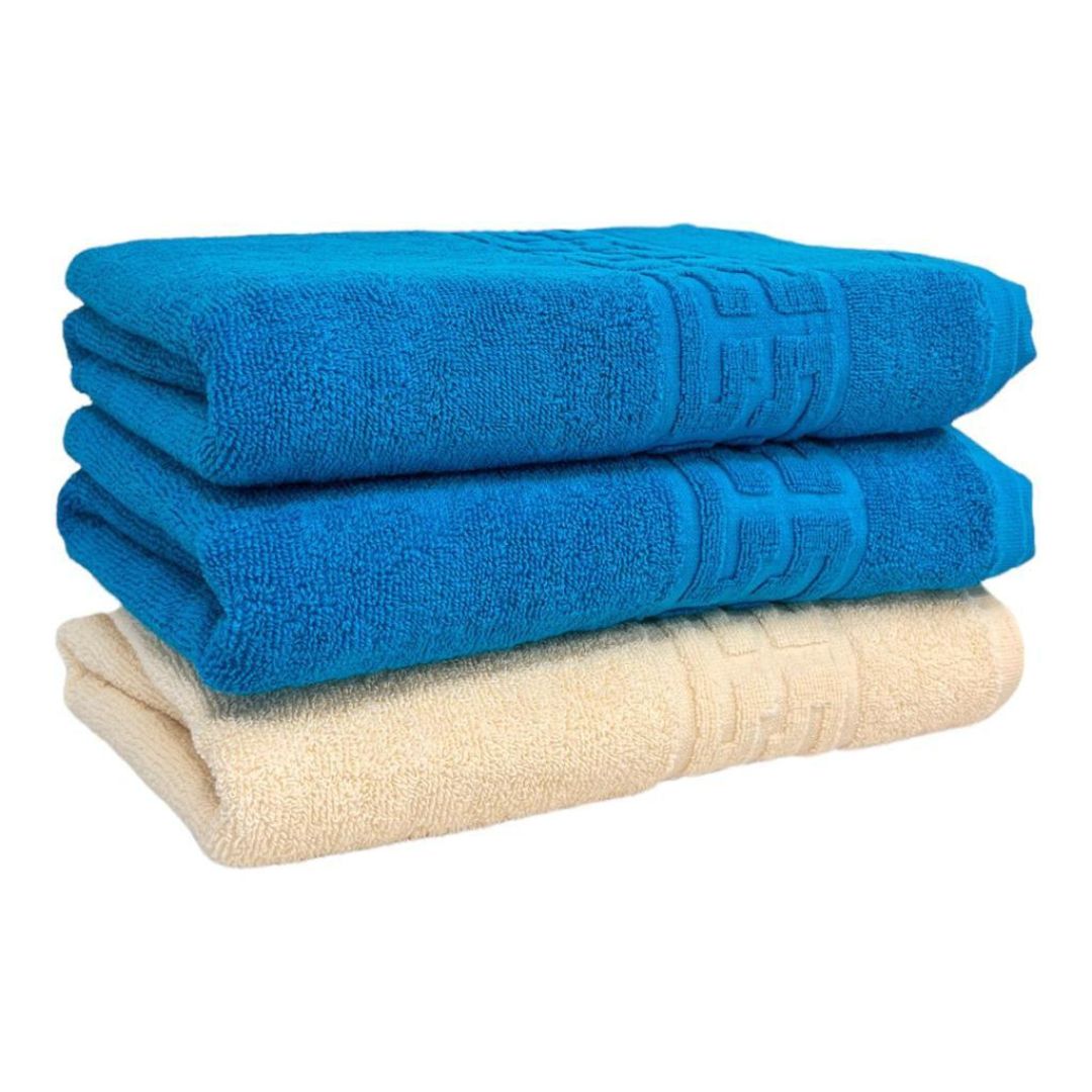 Set 3 Prosoape Baie , Bumbac 100%, 500g/m², Greek