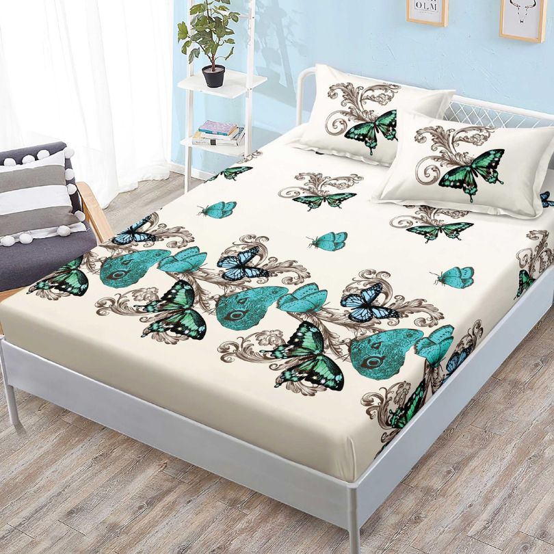 Husa de Pat cu Elastic 3 Piese Finet – Confort și Eleganță în Dormitor , COD: 2017-SI