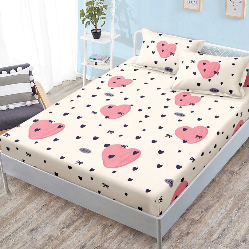 Husa de Pat cu Elastic 3 Piese Finet – Confort și Eleganță în Dormitor , COD: 2012-SI