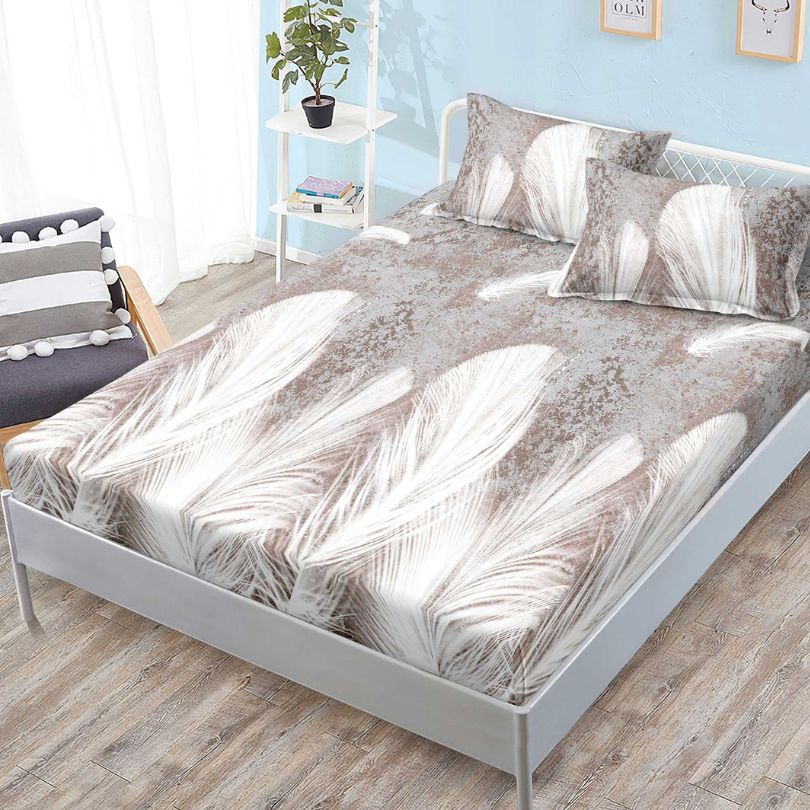 Husa de Pat cu Elastic 3 Piese Finet – Confort și Eleganță în Dormitor , COD: 2009-SI
