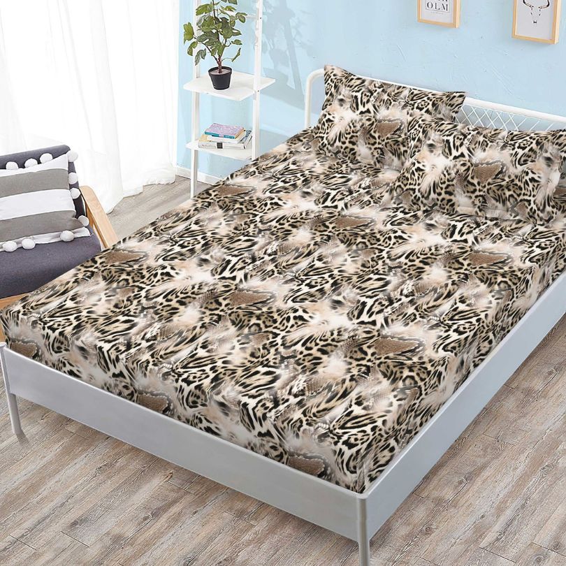 Husa de Pat cu Elastic 3 Piese Finet – Confort și Eleganță în Dormitor , COD: 2007-SI