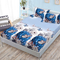 Husa de Pat cu Elastic 3 Piese Finet – Confort și Eleganță în Dormitor , COD: 2006-SI