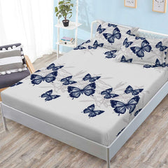 Husa de Pat cu Elastic 3 Piese Finet – Confort și Eleganță în Dormitor , COD: 2005-SI