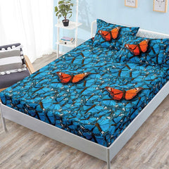Husa de Pat cu Elastic 3 Piese Finet – Confort și Eleganță în Dormitor , COD: 2002-SI