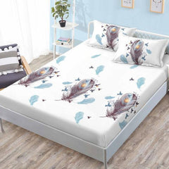 Husa de Pat cu Elastic 3 Piese Finet – Confort și Eleganță în Dormitor , COD: 2059-SI
