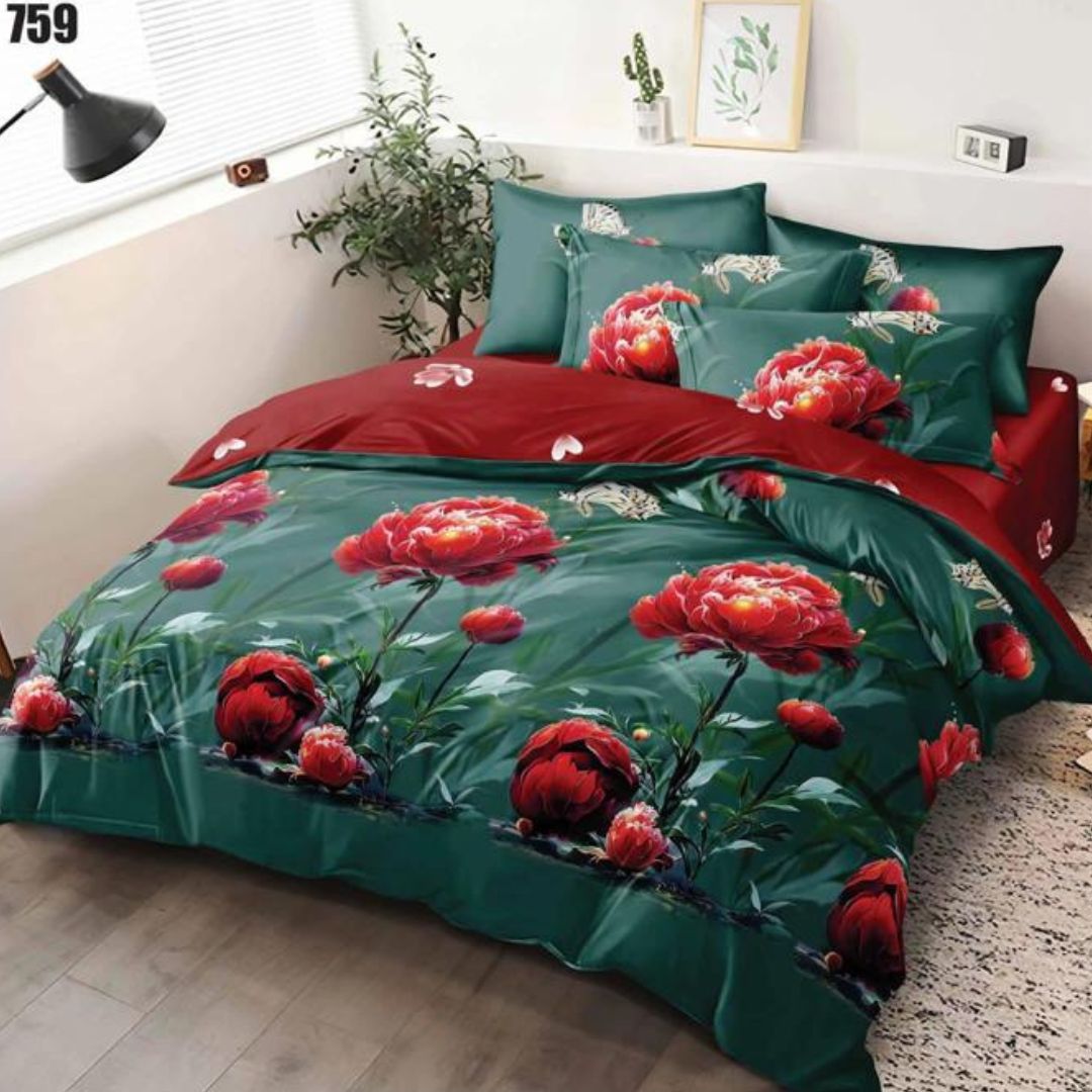 Lenjerie de pat bumbac finet – 6 piese | 0071-SE