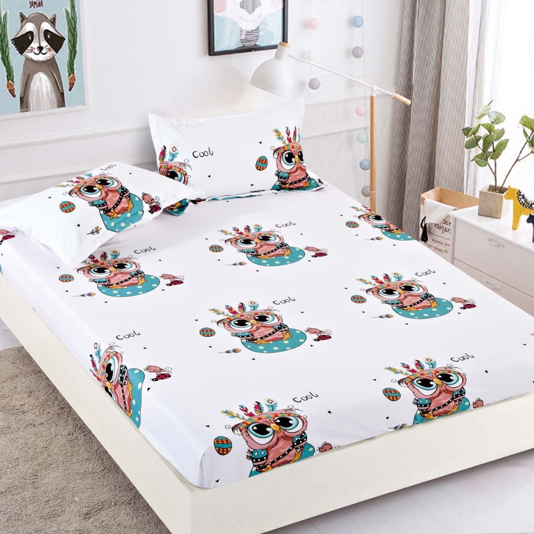 Husa de pat bumbac finet 1 persoana – 3 piese | 0617-J