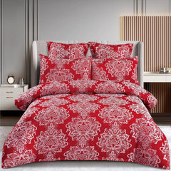 Lenjerie de Pat Jacquard cu Elastic – Set 6 Piese | Eleganta, Calitate si Fixare Perfecta | COD 0355-SI