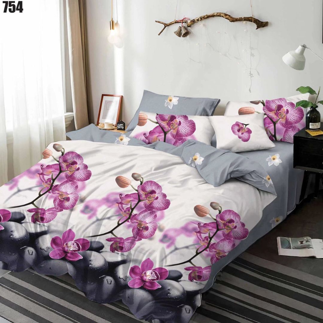 Lenjerie de pat bumbac finet – 6 piese | 0082-SE