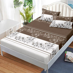 Husa de Pat cu Elastic 3 Piese Finet – Confort și Eleganță în Dormitor , COD: 2051-SI