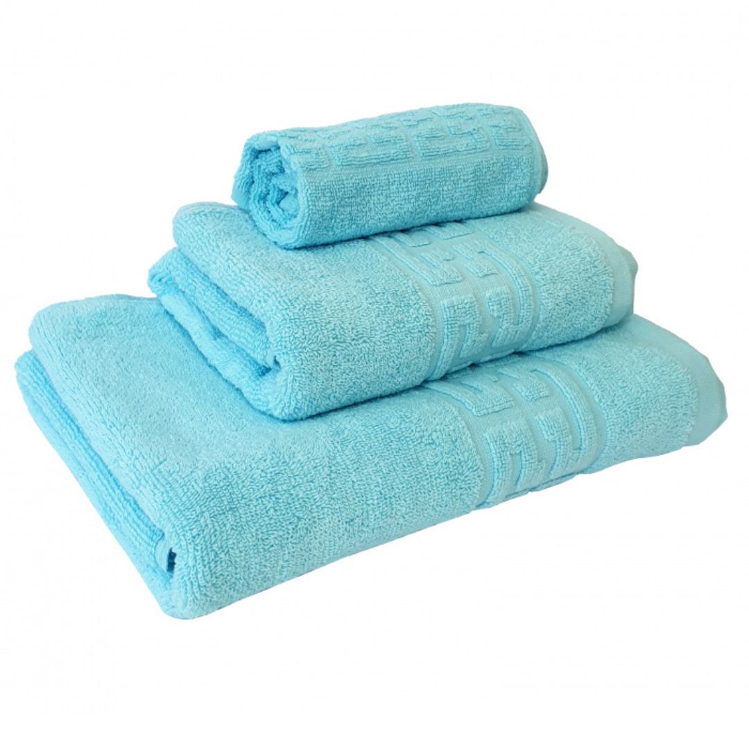 Set 3 Prosoape Baie , Bumbac 100%, 500g/m², Greek