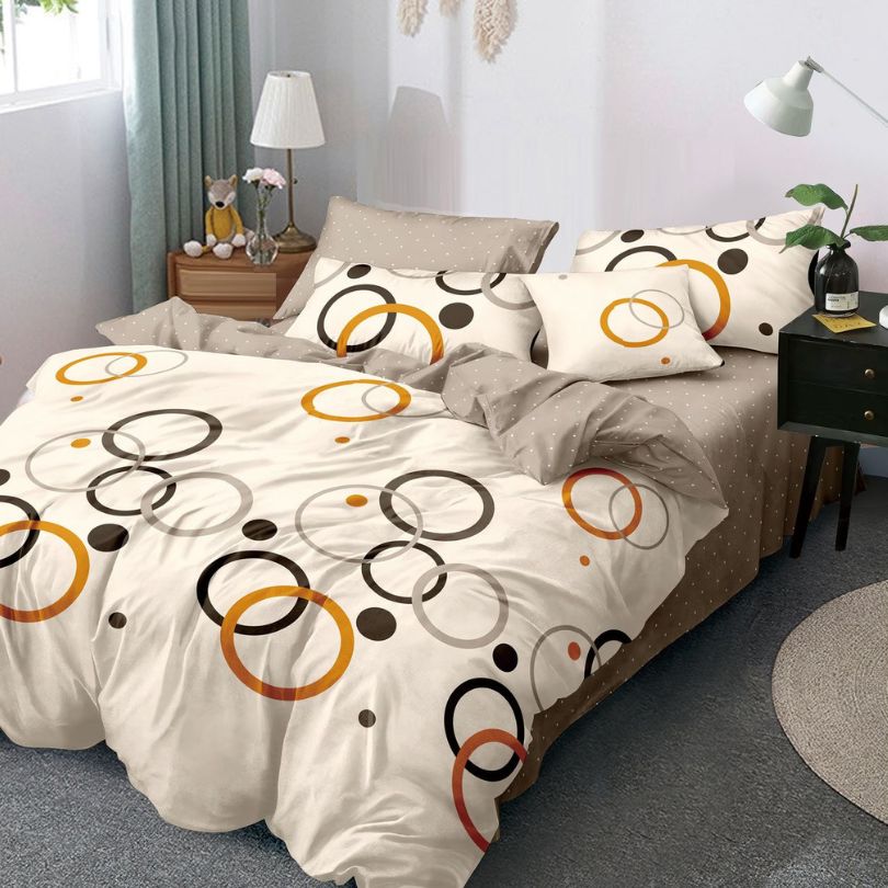 Lenjerie de Pat Bumbac Finet – 6 Piese | Confort si Eleganta in Dormitorul Tau | COD 0261-SE