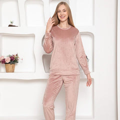 Pijama Dama Catifea|0036-PM