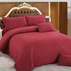 Cuvertură de Pat Uni din Bumbac – Set Complet 5 Piese | Eleganta si Confort Natural | COD 0516-CF