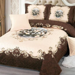 Cuvertura de Pat din Catifea – Set 5 Piese | Eleganta si Rasfat in Dormitor | COD 0492-CF