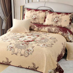Cuvertura de Pat din Catifea – Set 5 Piese | Eleganta si Rasfat in Dormitor | COD 0494-CF