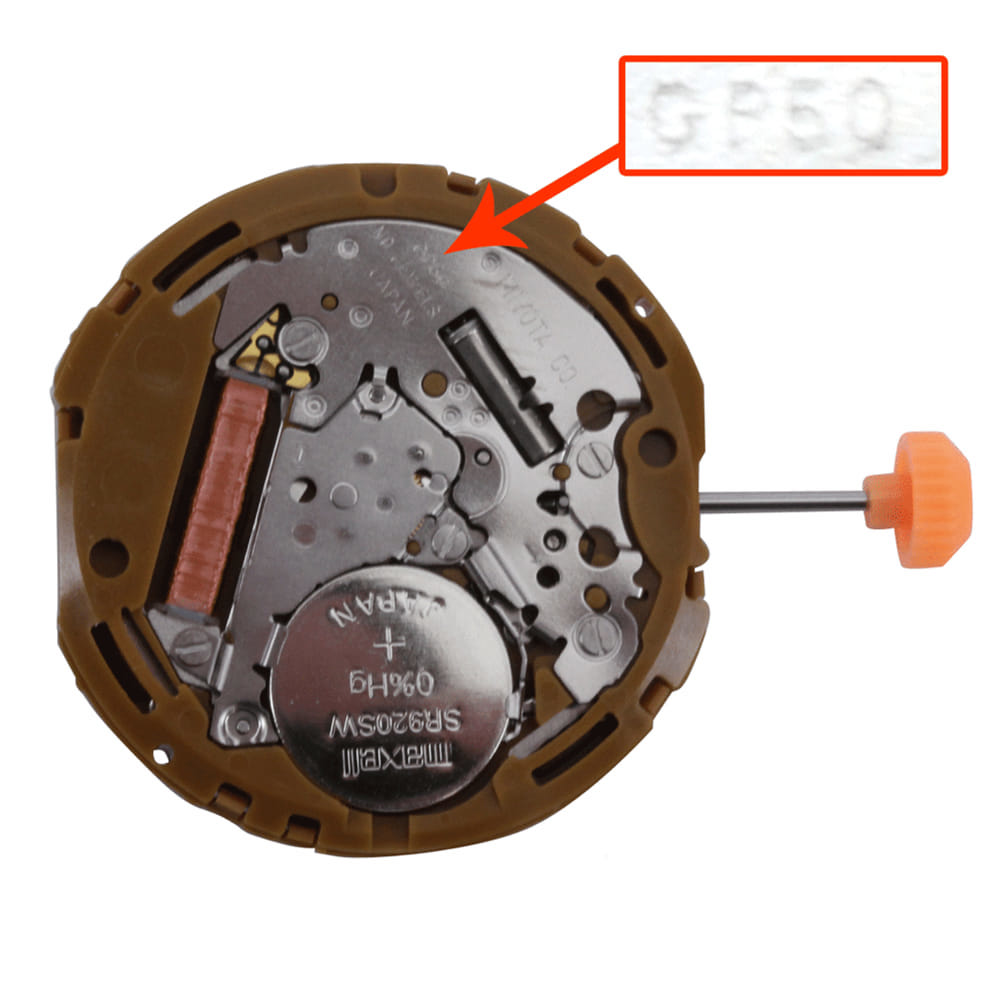 Mecanism ceas de mana Miyota GP50