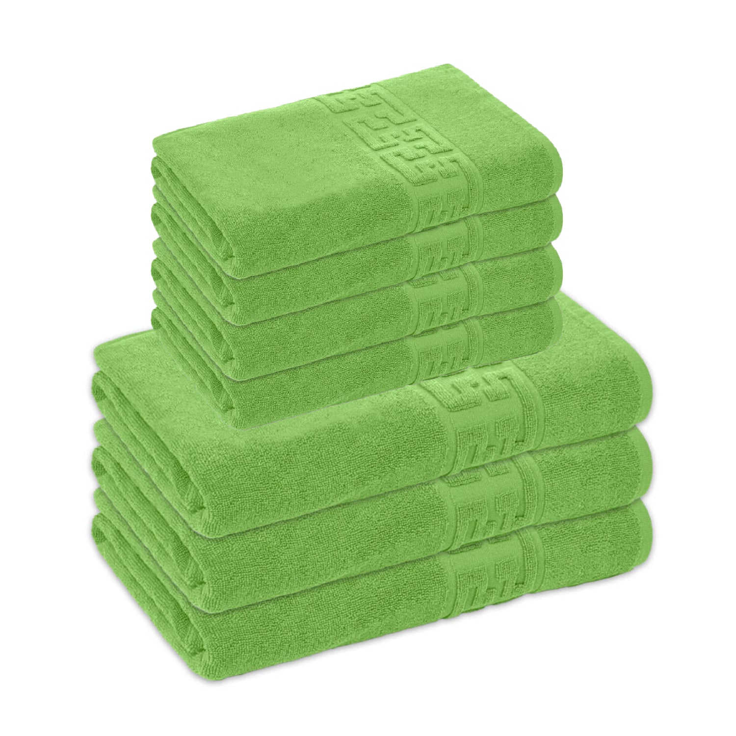 Set 7 Prosoape, Greek, Bumbac 100%, 500g/m