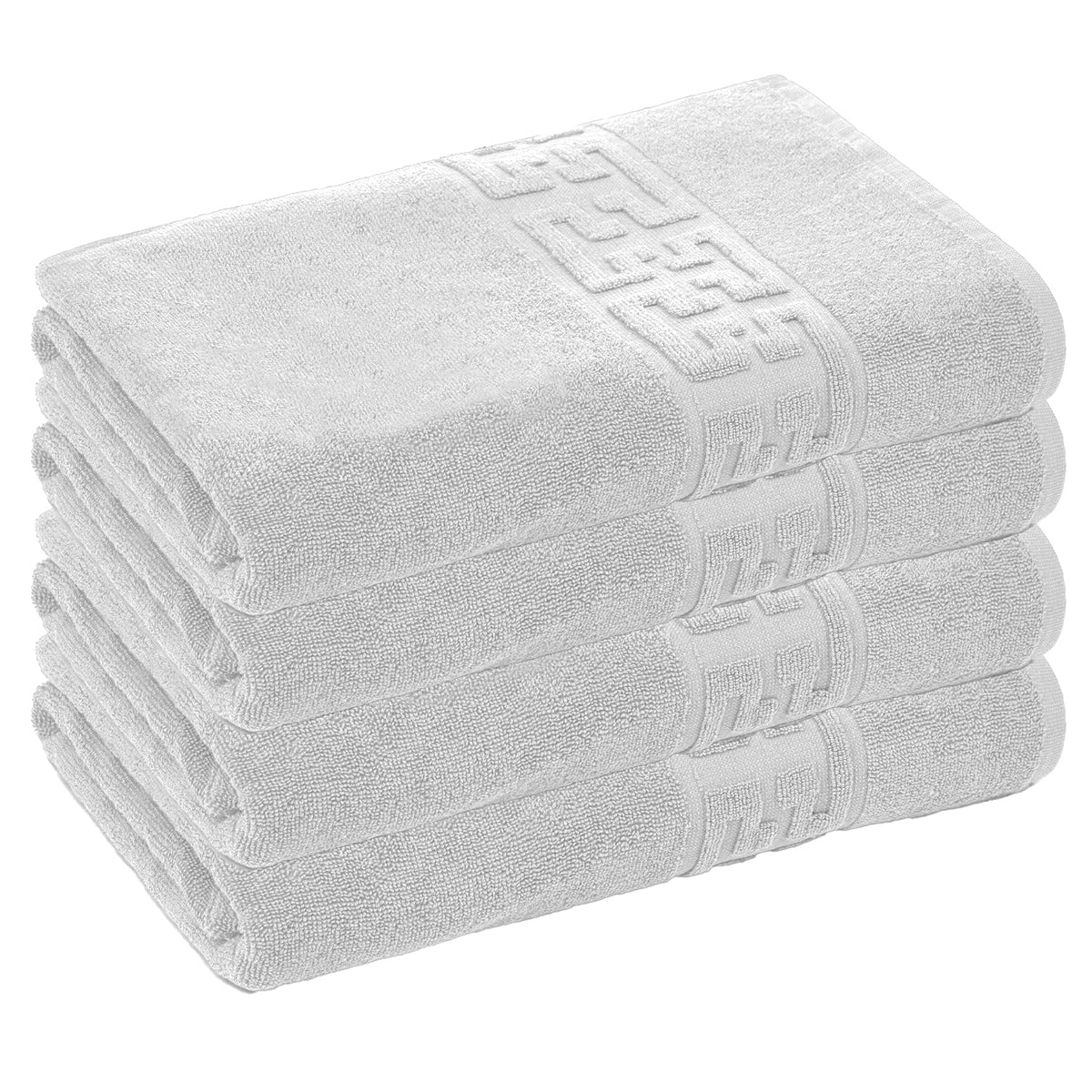 Set 4 Prosoape Baie , Bumbac 100%, 500g/m², Greek