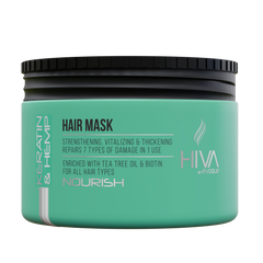 Masca de Par Keratina & Canepa, Hiva Professional, 250 ml