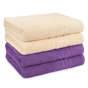 Set 4 Prosoape  100% Bumbac-70ė140 cm