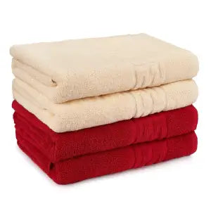 Set 4 Prosoape  100% Bumbac-70ė140 cm