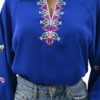 Bluza dama marimi mari cu motive 1715