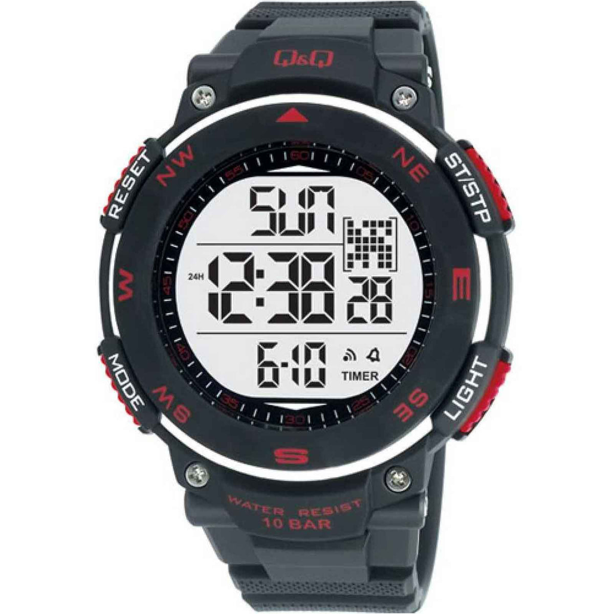 Ceas de mana electronic, barbatesc, Q&Q M124J001Y