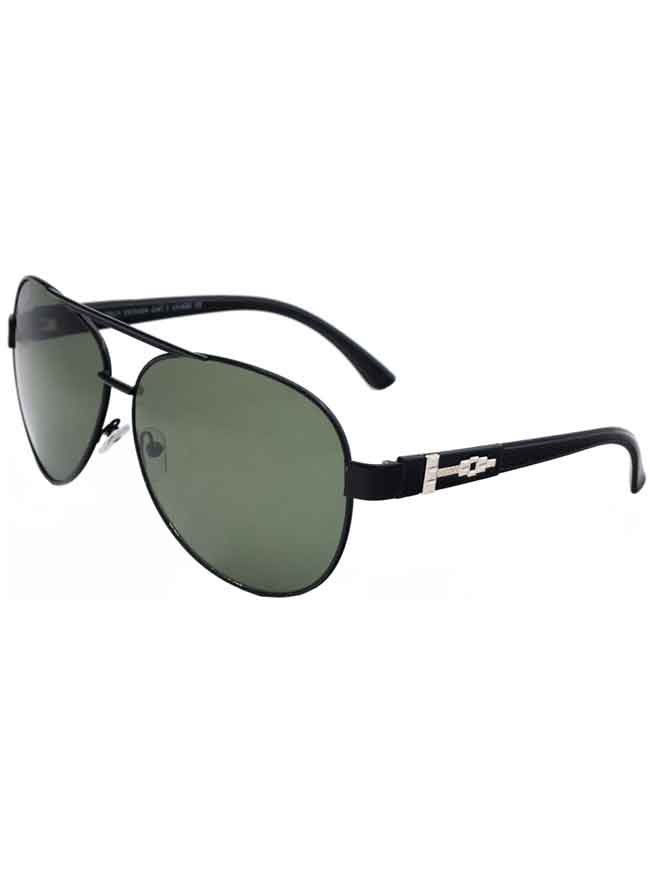 Ochelari de soare negri Matteo Ferari MFJH-052BK