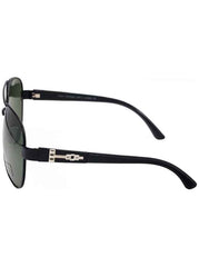 Ochelari de soare negri Matteo Ferari MFJH-052BK