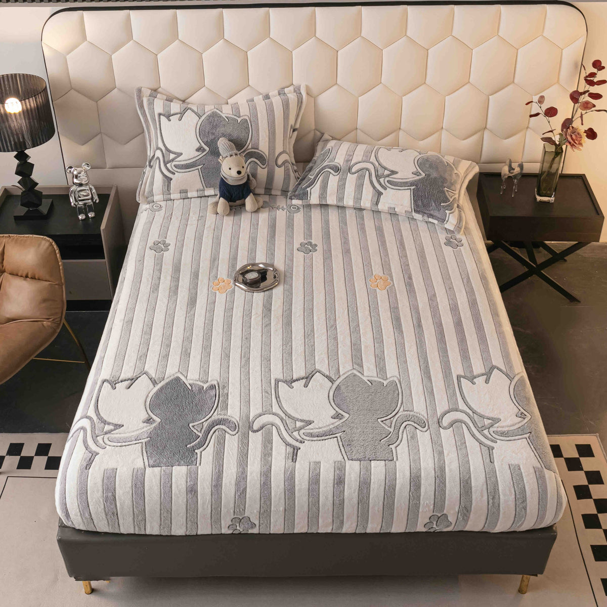 Husa de pat cocolino – 3 piese | 6104-J