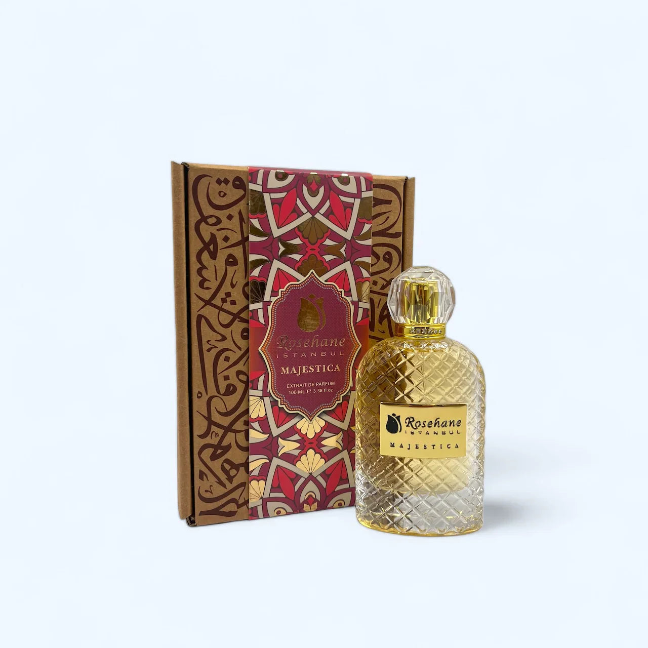 Apa de parfum MAJESTICA, inspirat de Rouge Malachite de la Armani Prive, 100 ml