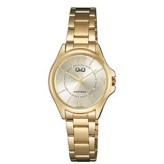 Ceas de dama elegant, auriu, Q&Q Q44A-004PY