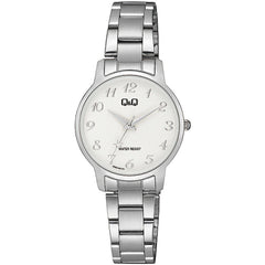 Ceas de dama elegant, argintiu, Q&Q Q48A-001PY