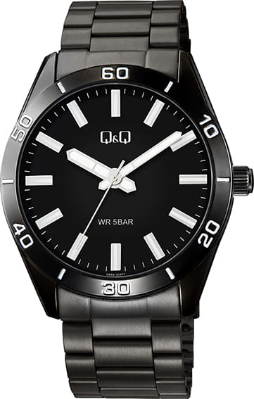 Ceas barbatesc Q&Q negru, Q86B-005PY