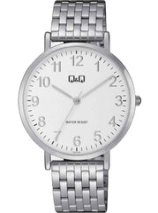 Ceas de mana Q&Q barbatesc, bratara argintie, QZ22J505Y