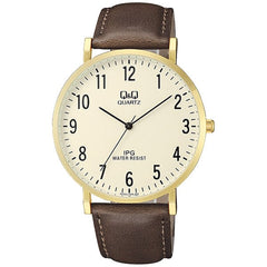 Ceas barbatesc Q&Q, curea maro, QZ02J103Y