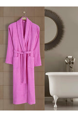Halat de baie Unisex bumbac 100% – Roz-Ciclam