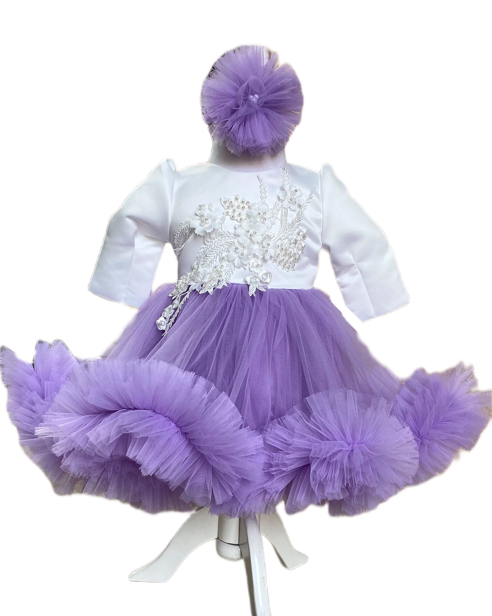 Set botez fete – Purple Flower 1