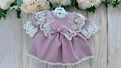 Trusou botez fetițe- Liliabelle Peony