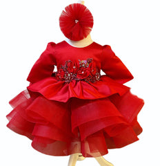 Set botez fete – Red dress