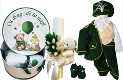 Trusou botez baieti – Beautiful Baby Baptism Set