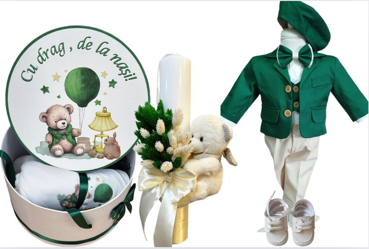 Trusou botez baieti – Baby Love Baptism Set
