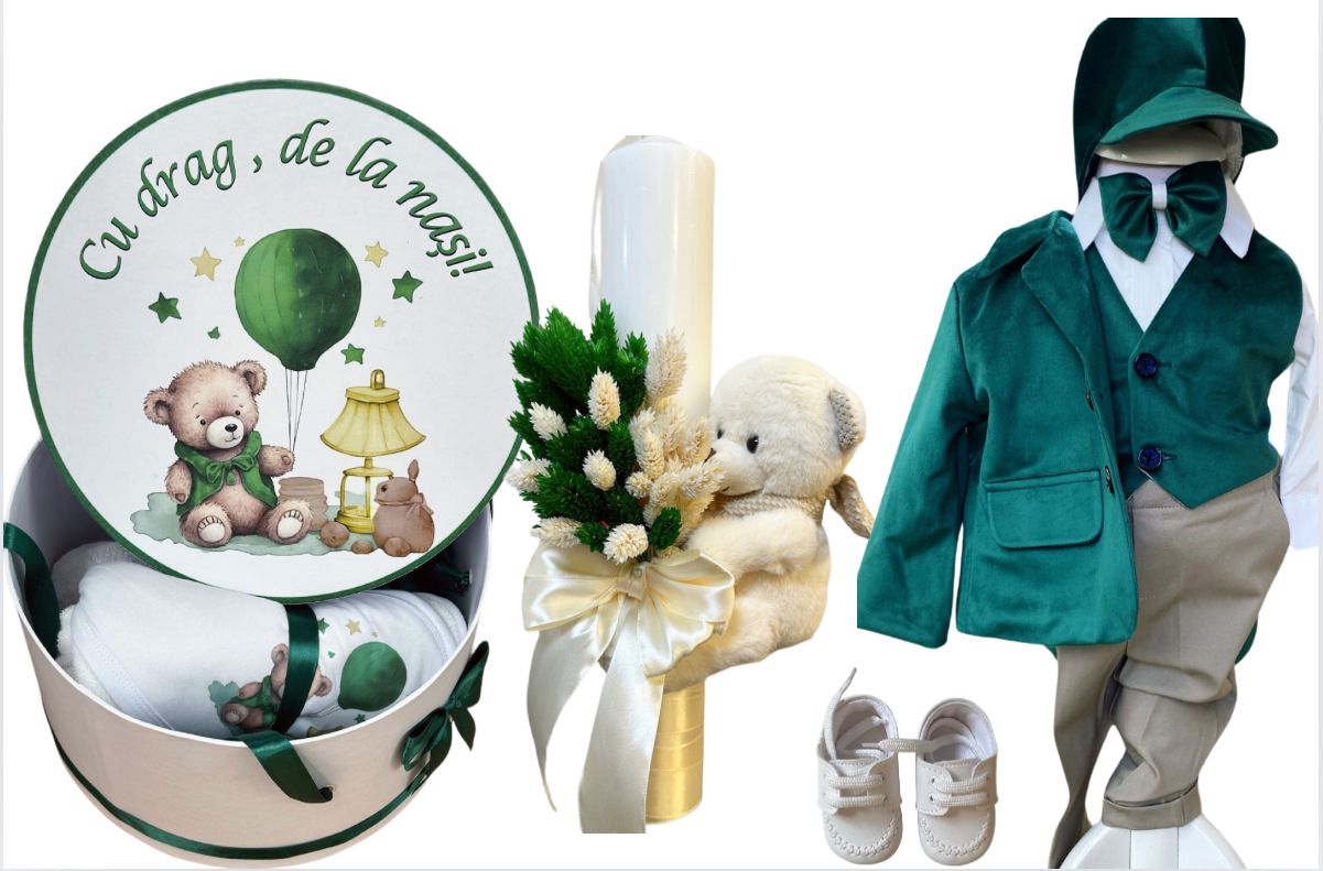 Trusou botez baieti – Magic Dreams Baptism Set