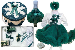 Set botez fete si rochita Happy Leaf