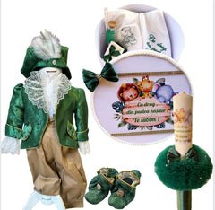 Set botez baieti – Green
